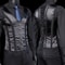 Elegant Renaissance Mens Waist Cincher SteelBoned Medieval Corset Vest For Stomach Control 18