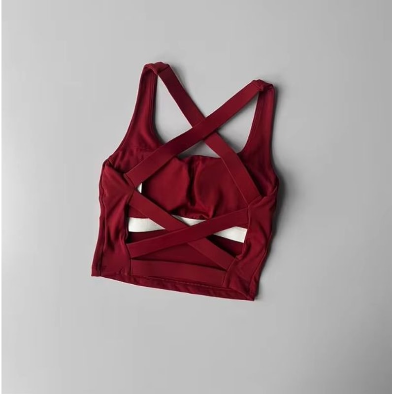 Seamless Sports Bra PushUp Yoga Fitness Bralette For Women 10