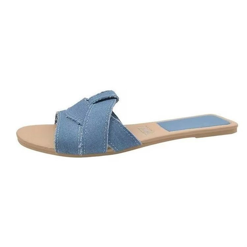 2024 New Fashion Slippers  Womens Sexy Flat Sandals With Elegant Fish Mouth Design 7