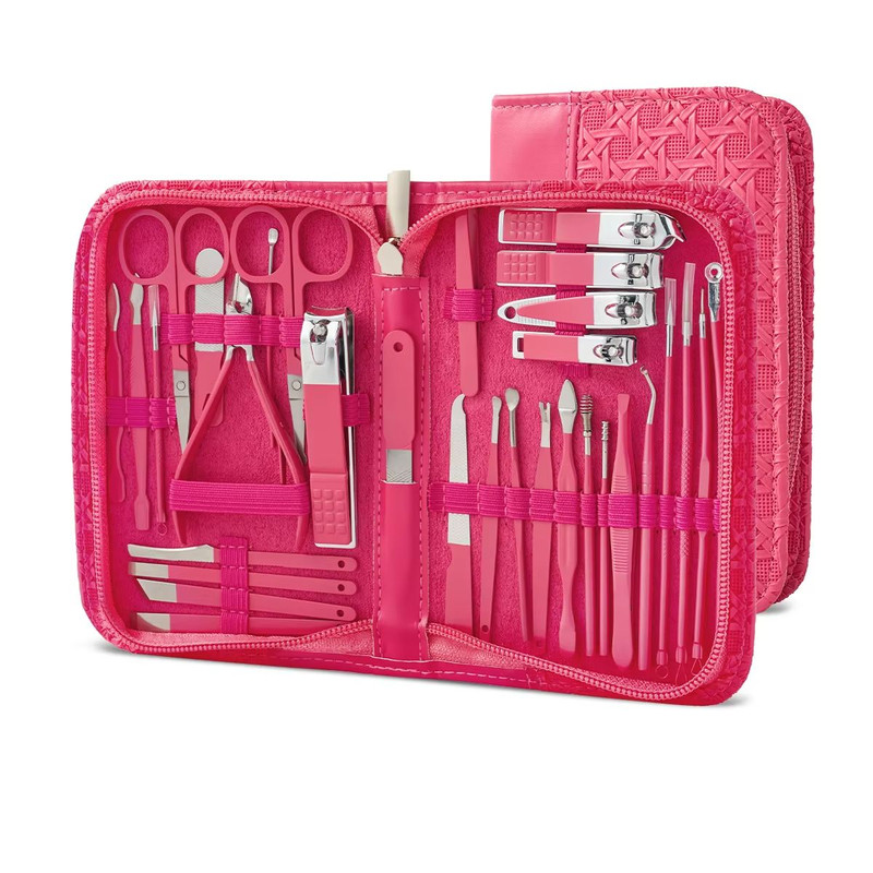 832pcs Professional Manicure Set  Stainless Steel Pedicure Kit With Nail Scissors Cutters And Beaut 12