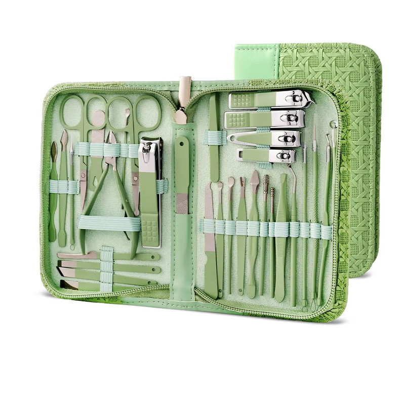 832pcs Professional Manicure Set  Stainless Steel Pedicure Kit With Nail Scissors Cutters And Beaut 13