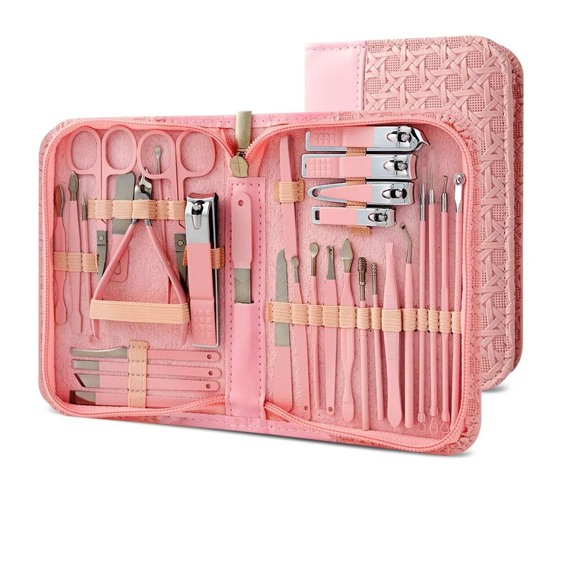 832pcs Professional Manicure Set  Stainless Steel Pedicure Kit With Nail Scissors Cutters And Beaut 6