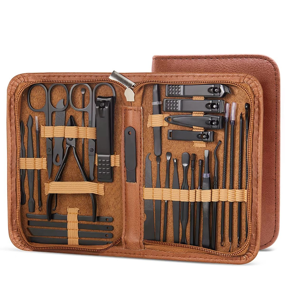 832pcs Professional Manicure Set  Stainless Steel Pedicure Kit With Nail Scissors Cutters And Beaut 8