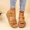 2024 New Soft Womens Sandals SlipOn Open Toe Walking Shoes For Party Casual Wear 3