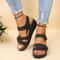 2024 New Soft Womens Sandals SlipOn Open Toe Walking Shoes For Party Casual Wear 4