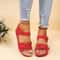 2024 New Soft Womens Sandals SlipOn Open Toe Walking Shoes For Party Casual Wear 5