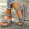 2024 New Soft Womens Sandals SlipOn Open Toe Walking Shoes For Party Casual Wear 6