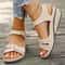 2024 New Soft Womens Sandals SlipOn Open Toe Walking Shoes For Party Casual Wear 7