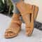 2024 New Soft Womens Sandals SlipOn Open Toe Walking Shoes For Party Casual Wear 10