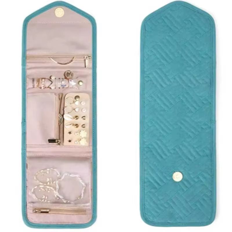 Foldable Jewellery Roll Organizer  Convenient Jewellery Bag For Travel Display And Home Use 5
