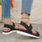 Womens AntiSlip Comfortable Flat Sandals  Fashionable Summer Shoes With Matching Color Sole And Pur 2