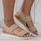 Womens AntiSlip Comfortable Flat Sandals  Fashionable Summer Shoes With Matching Color Sole And Pur 5