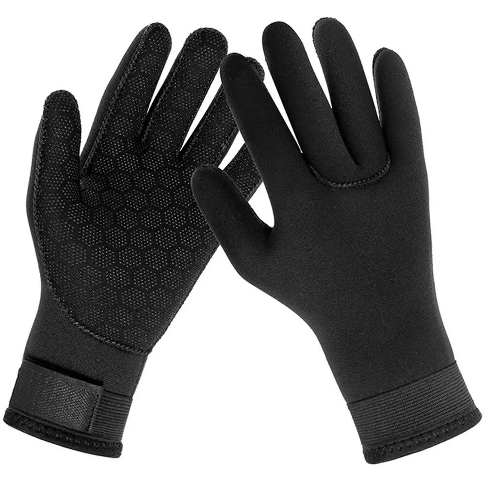 3mm Neoprene Wetsuit Gloves  Thermal AntiSlip Scuba Diving Surfing Spearfishing And Kayaking Gloves 2