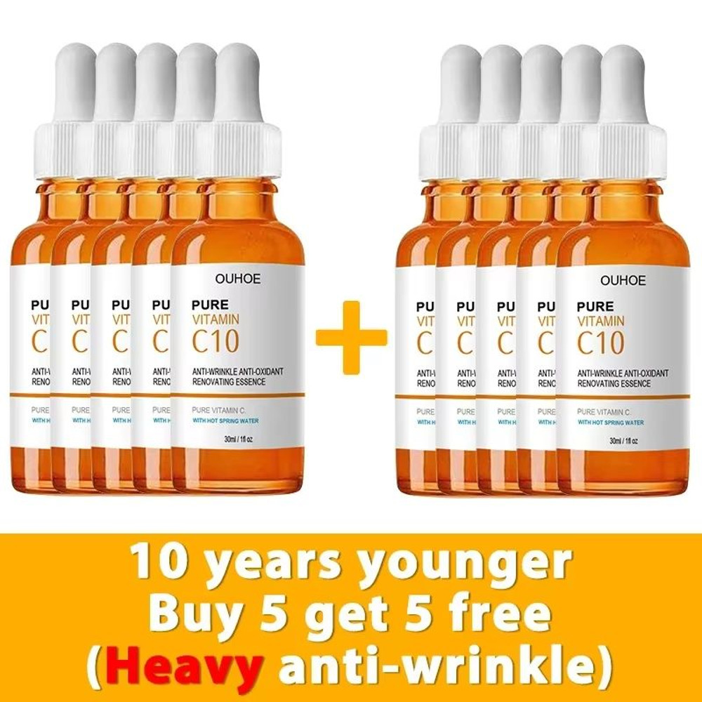 Vitamin C Wrinkle Remover Face Serum  Lifting Firming And AntiAging Essence For Fine Lines And Skin 9