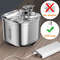 Stainless Steel Cat Fountain  Automatic Water Dispenser With Sensor And Filter For Cats UltraQuiet  4