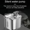 Stainless Steel Cat Fountain Automatic Water Dispenser With Sensor And Filter For Cats UltraQuiet 5
