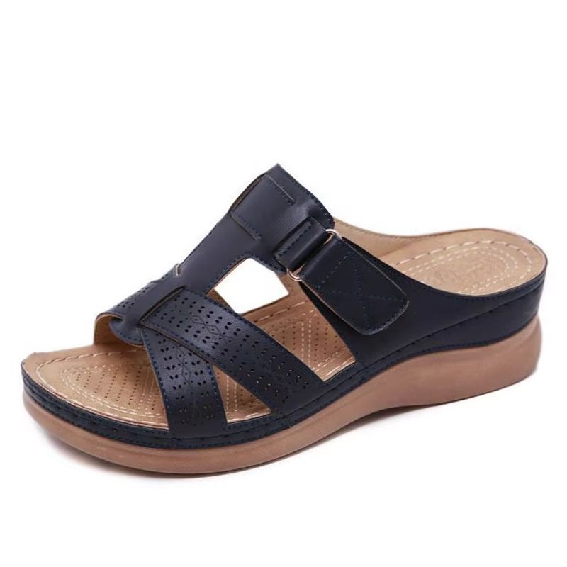 Summer Womens Wedge Sandals  Premium Orthopedic Open Toe Casual Platform Slippers With AntiSlip Des 7