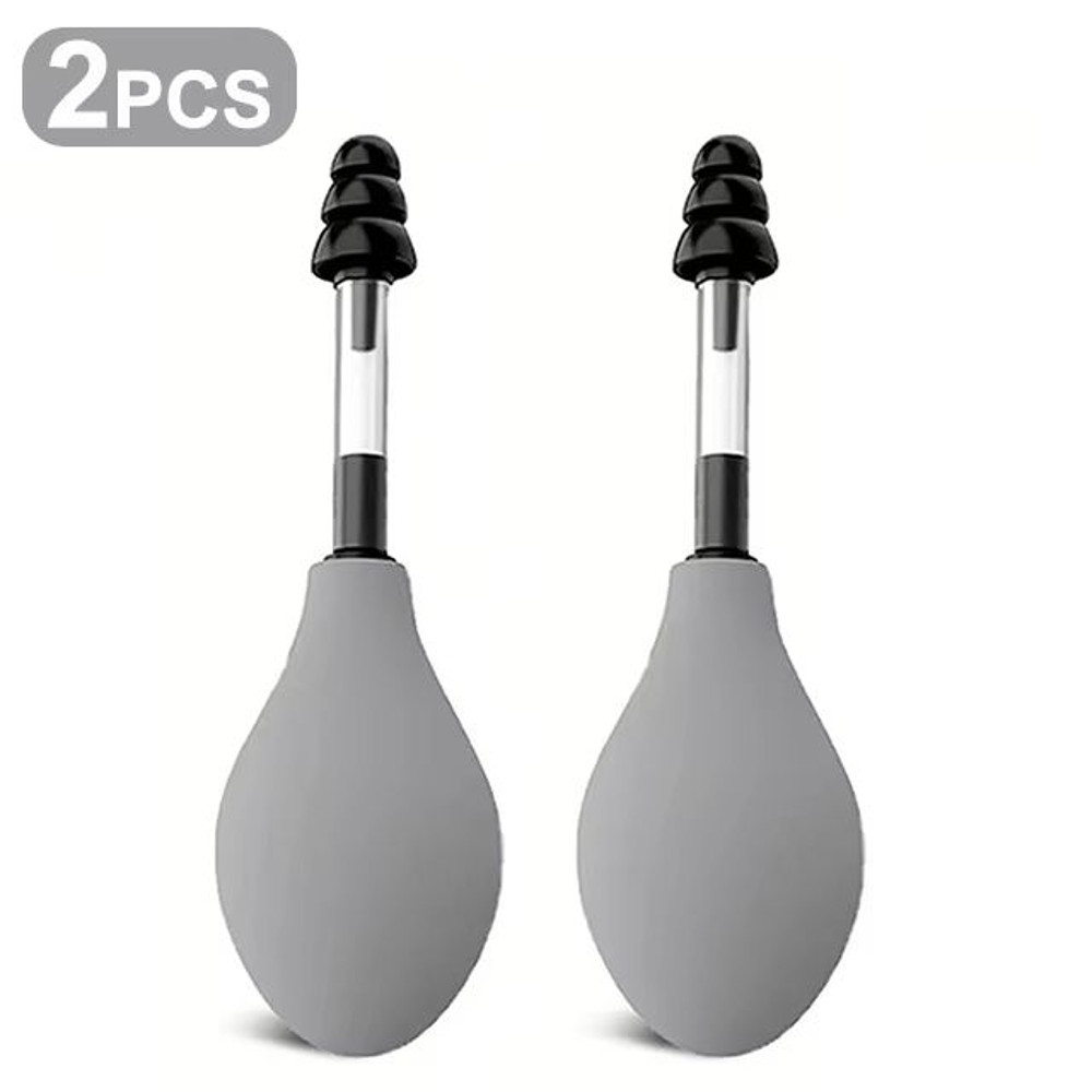 2PCS Portable Silicone Ear Pressure Relief Tool For Headaches Tension Reducing Inner Ear Pressure 10
