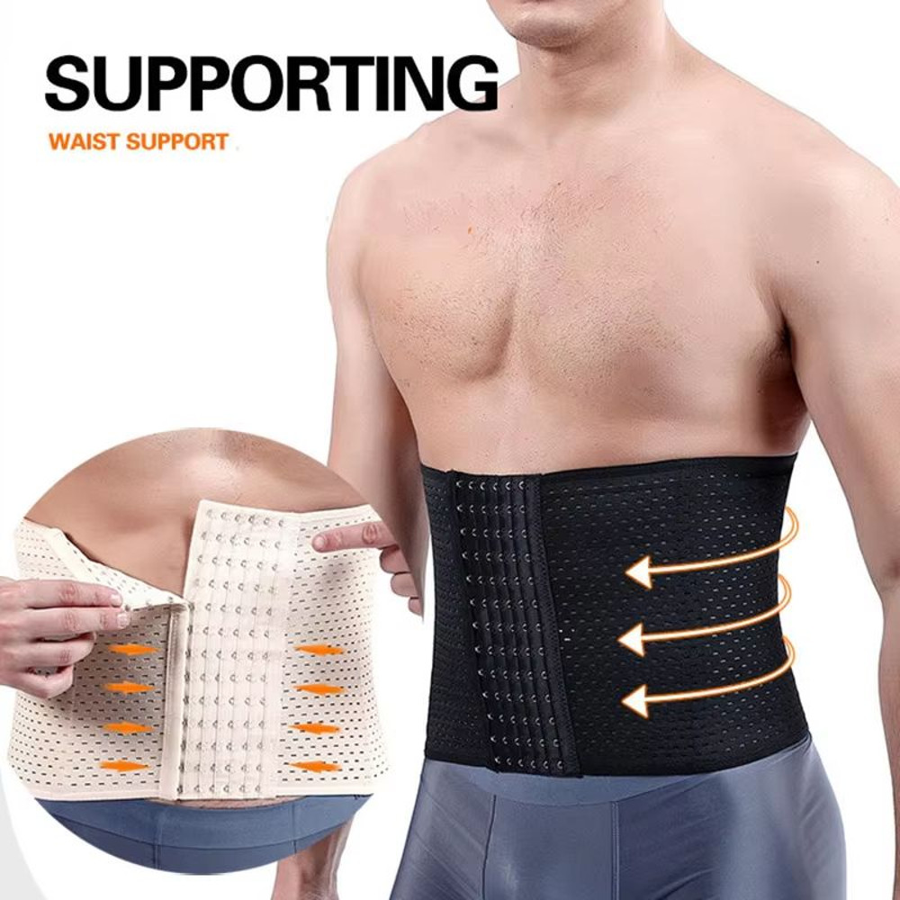 Men Slimming Waist Trainer Belt Body Shaper For Tummy Control  Posture Support 1
