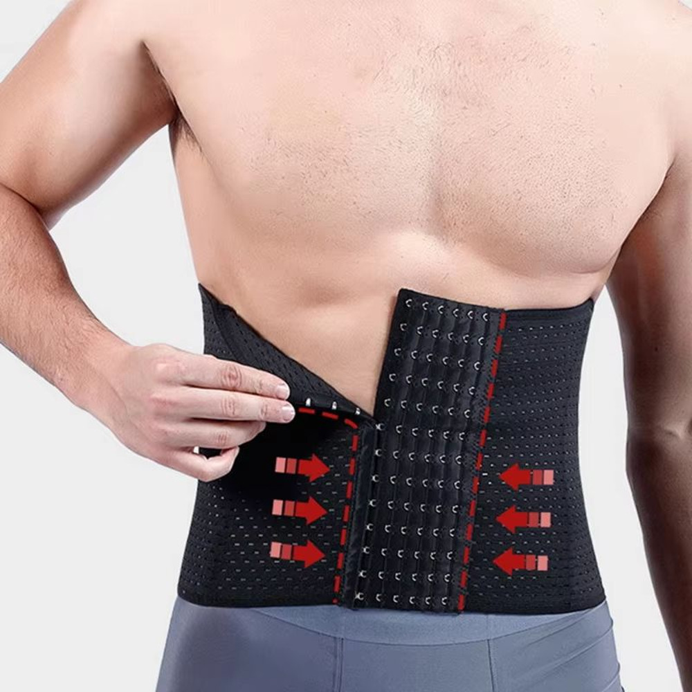 Men Slimming Waist Trainer Belt Body Shaper For Tummy Control  Posture Support 3