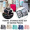7 Piece Travel Packing Cubes Set Organizer And Compression Bags 5
