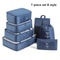 7 Piece Travel Packing Cubes Set Organizer And Compression Bags 17
