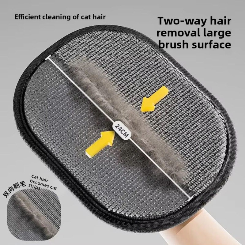 Soft Silicone Pet Hair Remover Gloves For Cats  Dogspet 3