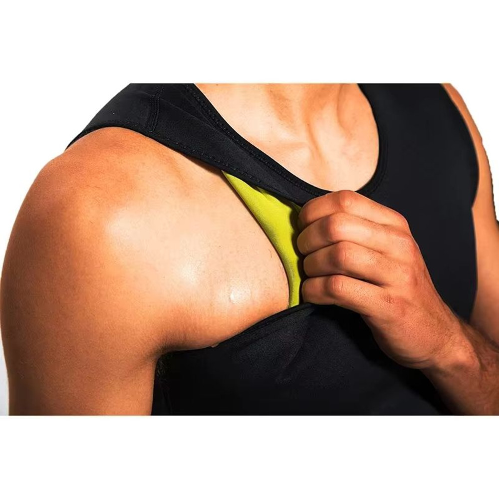 Mens Slimming Waist Trainer Vest Body Shaper Tank Top 3