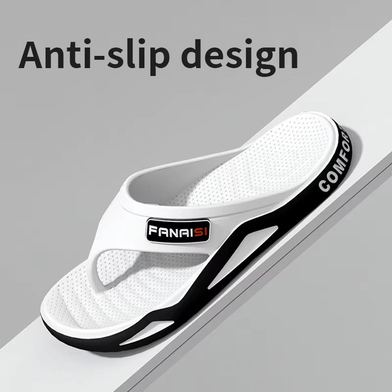 Mens Summer Flip Flops  Outdoor Beach Sandals For Casual Comfort 4