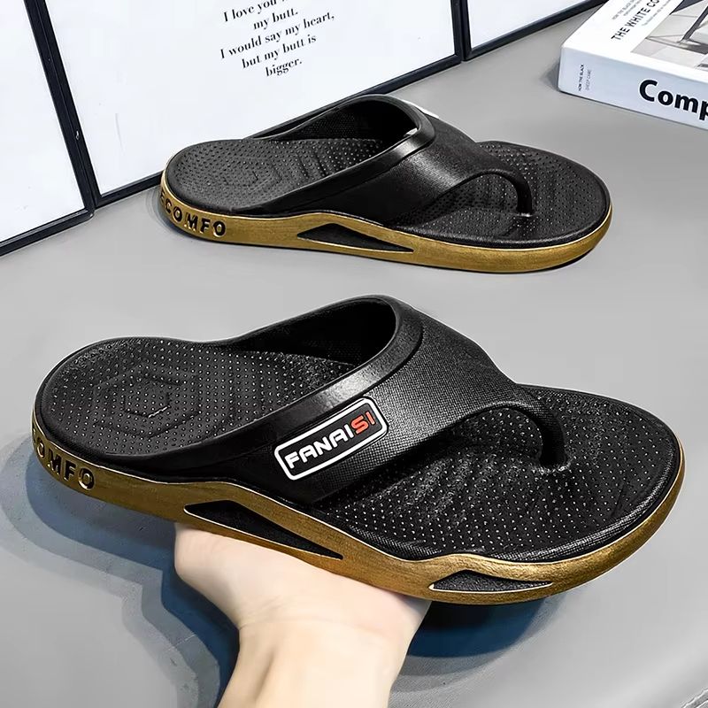 Mens Summer Flip Flops  Outdoor Beach Sandals For Casual Comfort 8