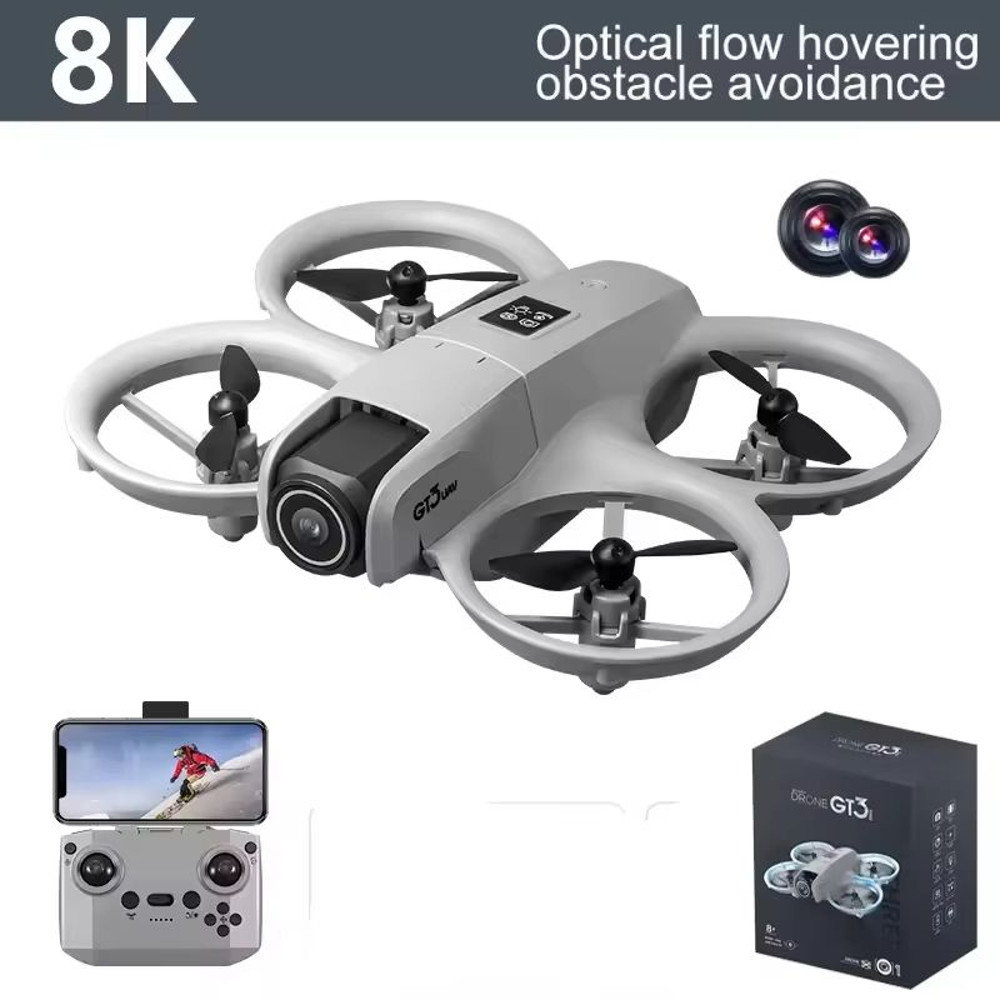 GT3 Foldable GPS Drone With 8K Dual HD Cameras  Obstacle Avoidance 8