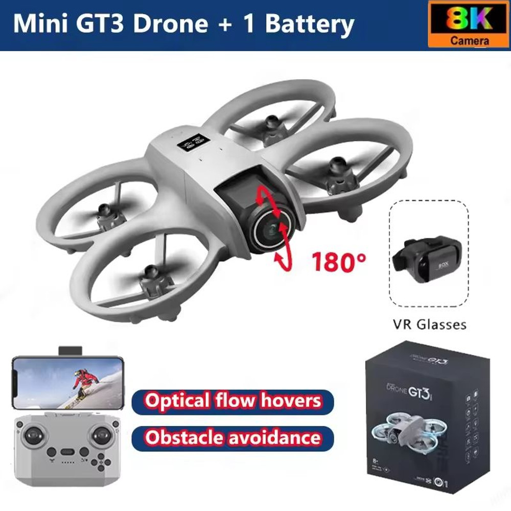 GT3 Foldable GPS Drone With 8K Dual HD Cameras  Obstacle Avoidance 16
