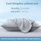 Cooling Pillowcase For Summer Ice Silk Soft Breathable And Washable Pillow Cover 48x74cm No Pillow 8