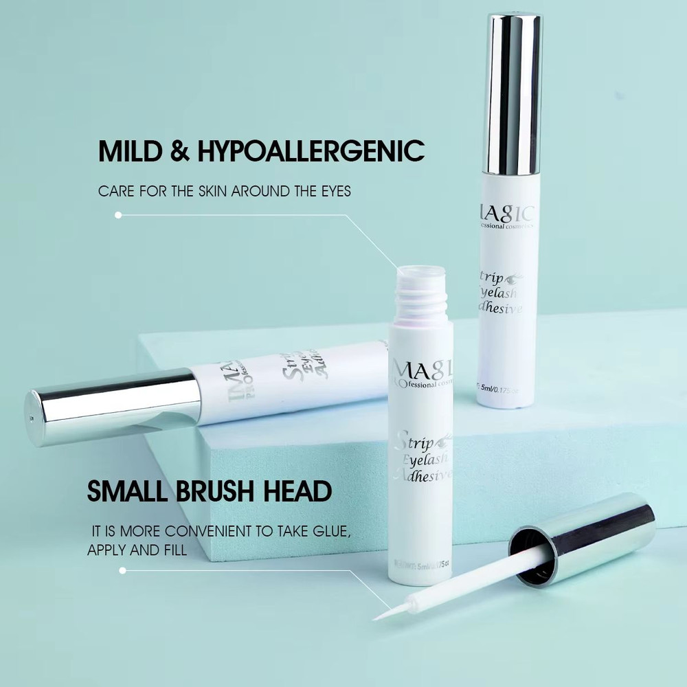 IMAGIC Eyelash Extension Glue  5ml FastDry Waterproof Transparent Adhesive For False Lashes 3