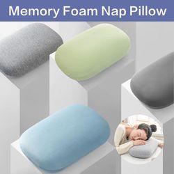 memory foam travel neck pillow – ergonomic, slow rebound for cervical support & restful sleep