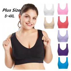 seamless no-pad sports bra – breathable, lightweight bralette for yoga & fitness