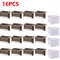 Solar LED Step Lights  Warm White Waterproof Outdoor Lighting For Stairs Patio  Fence 9