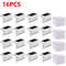 Solar LED Step Lights  Warm White Waterproof Outdoor Lighting For Stairs Patio  Fence 17