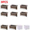 Solar LED Step Lights  Warm White Waterproof Outdoor Lighting For Stairs Patio  Fence 8