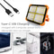 Rechargeable Solar Floodlight Portable Outdoor LED Work Light For Camping Construction Emergency 3