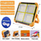 Rechargeable Solar Floodlight Portable Outdoor LED Work Light For Camping Construction Emergency 6