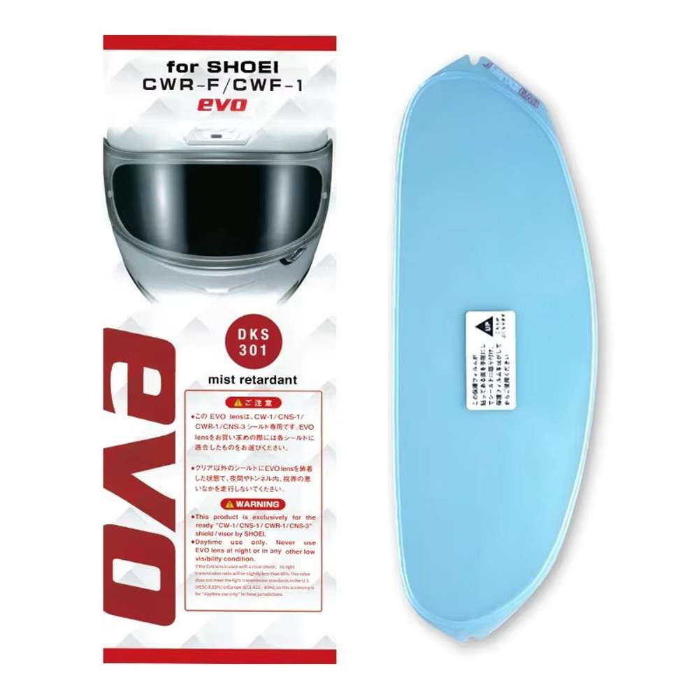 AntiFog Helmet Visor Film  Clear Lens Insert For SHOEI Z7 NXR RF1200 GTAir CNS1 And More 0
