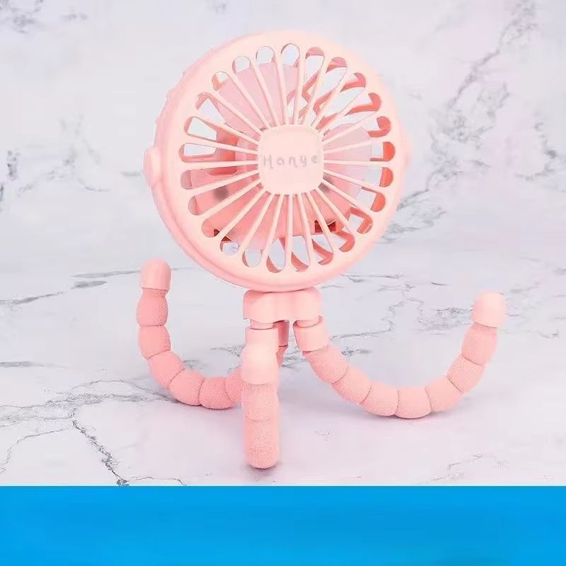 Compact Rechargeable Stroller Fan  Quiet USB Portable Fan For Baby  You 7