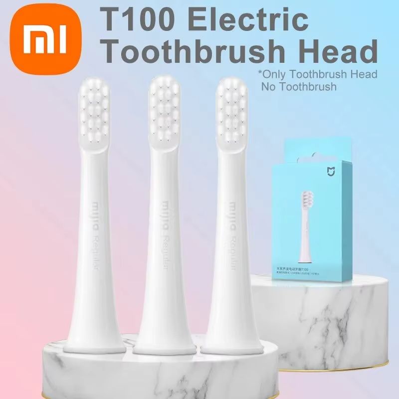Xiaomi Mijia T100 Smart Toothbrush Replacement Head Soft Sonic Toothbrush Head Pack Of 3 6