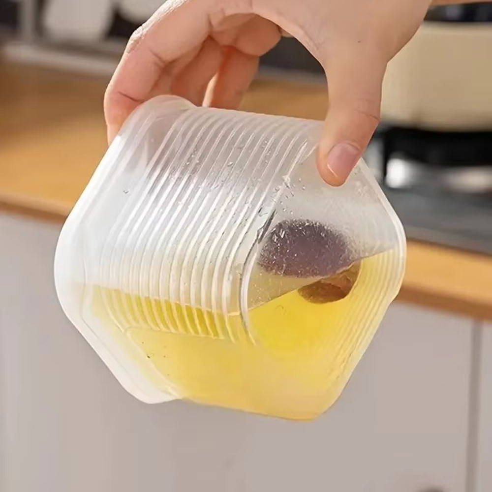 Premium 6Grid Refrigerator Organizer Box  Airtight Food Storage Container For Fruits Vegetables  Sp 3