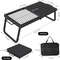 HeavyDuty Folding Campfire Grill  Portable Steel Mesh Grate For Open Fire Cooking 5