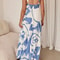 Boho Breeze Printed Slip Dress Lightweight Vacation Sundress For Effortless Style 1