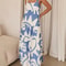 Boho Breeze Printed Slip Dress Lightweight Vacation Sundress For Effortless Style 4