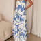 Boho Breeze Printed Slip Dress  Lightweight Vacation Sundress For Effortless Style 5