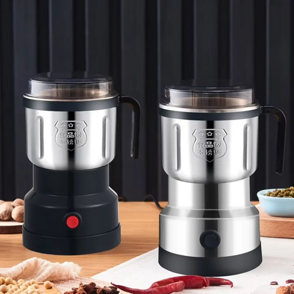 Houselin 300W Stainless Steel Electric Coffee Grinder And Spice Crusher 1